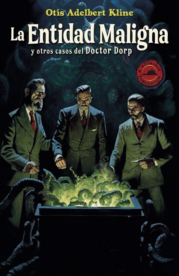 Portada de La entidad maligna y otros casos del doctor Dorp